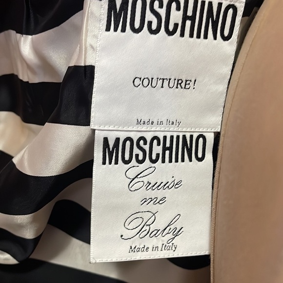 Moschino I Love Florenzia Jacket  Blazer Red White Blue Florence Italy - Picture 10 of 15